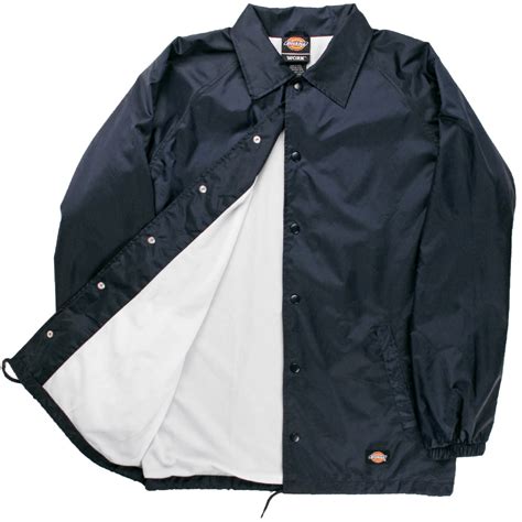 dickies coach jacket wholesale|snap front nylon coaches windbreakers.